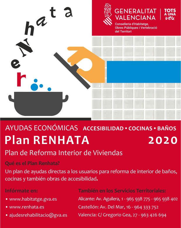 PLAN RENHATA 2020: Nuevas ayudas públicas para reformar tu vivienda